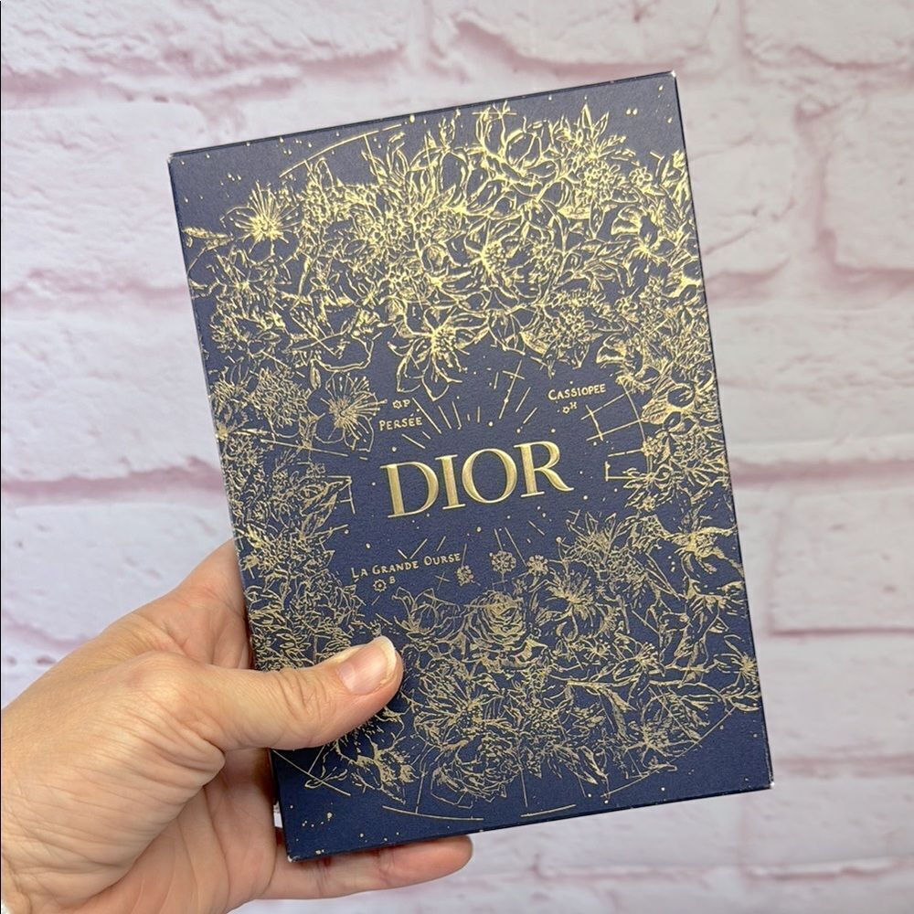 Dior Blue and Gold Notebook Limited Edition